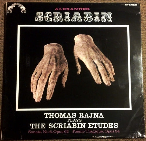 Alexander Scriabin, Thomas Rajna : Thomas Rajna Plays The Scriabin Etudes (LP)