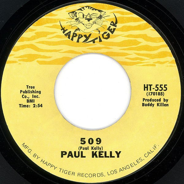 Paul Kelly (3) : 509 / Sailing (7", Single)