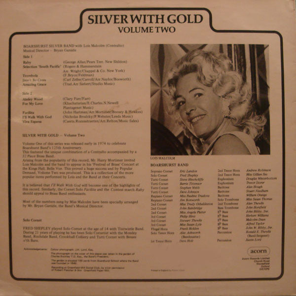 Boarshurst Band : Silver With Gold (LP, Album)