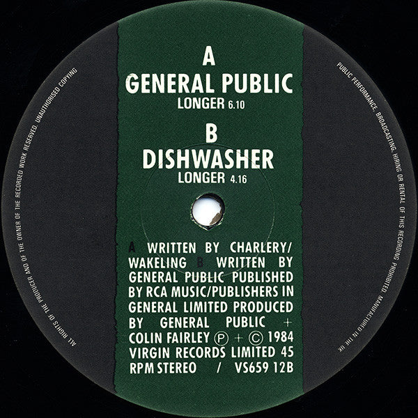 General Public : General Public (12", Single)