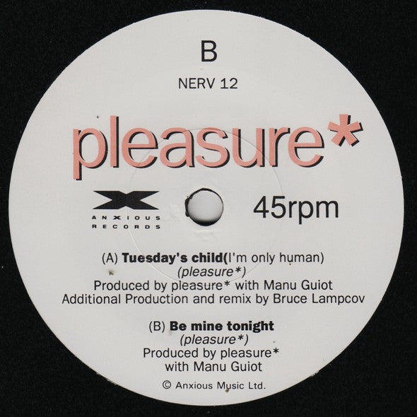 Pleasure (2) : Tuesday's Child (7", Single)