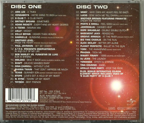 Various : Box Dance Hits Volume 2 (2xCD, Comp, Enh)