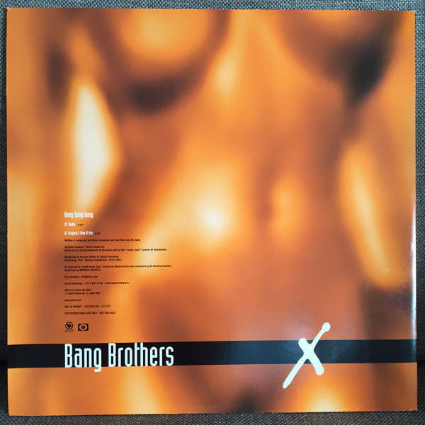 Bang Brothers : Bang Bang Bang (12", Promo)