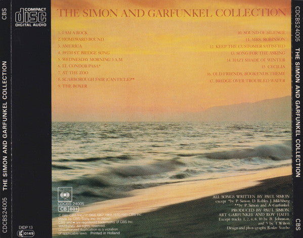 Simon & Garfunkel : The Simon And Garfunkel Collection (CD, Comp, RE)