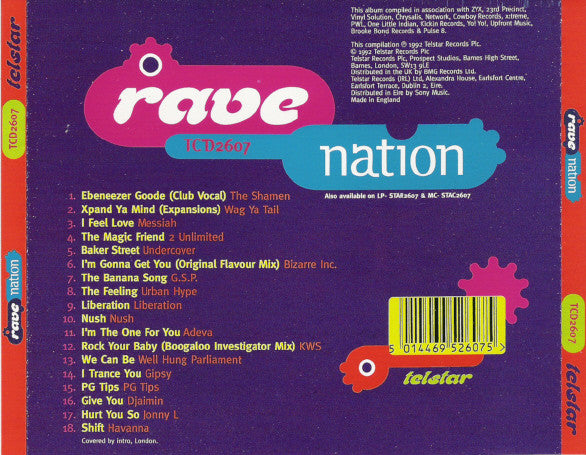 Various : Rave Nation (CD, Comp)