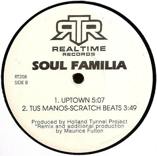 Soul Familia : Tus Manos (12", Promo)