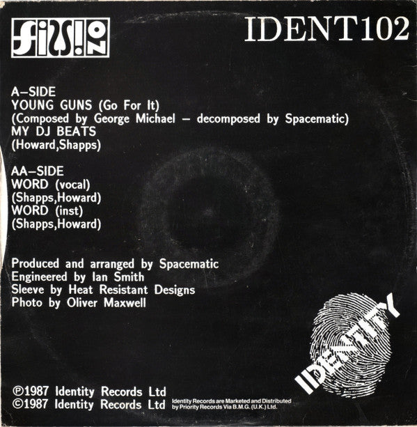 Fission (2) : Young Guns / Word (12", Single)