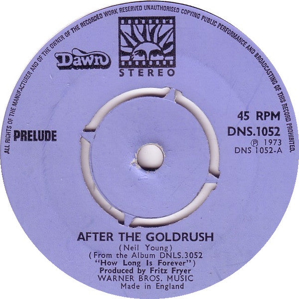 Prelude (3) : After The Goldrush (7", Single, Pus)