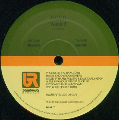 Harry "Choo Choo" Romero : Warped (12")