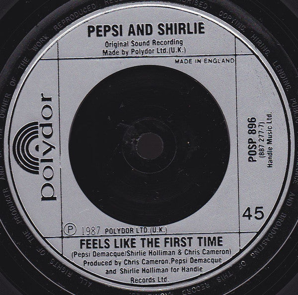 Pepsi & Shirlie : All Right Now (7")