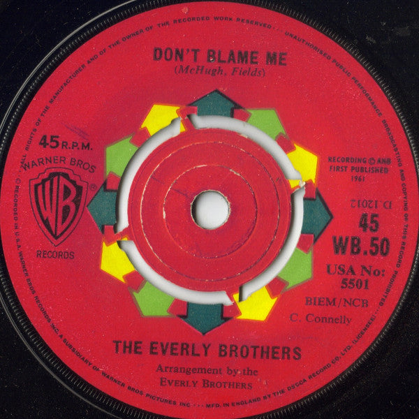 Everly Brothers : Muskrat (7", Single)