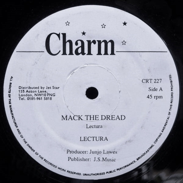 Lecturer : Mack The Dread (12")