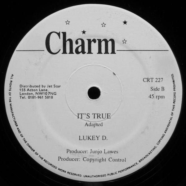Lecturer : Mack The Dread (12")