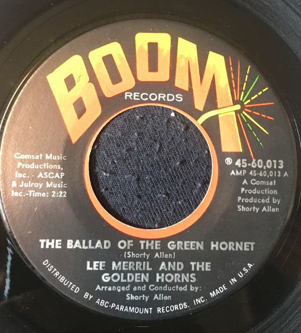 Lee Merril : The Ballad Of The Green Hornet (7", Single)