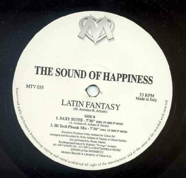 The Sound Of Happiness : Latin Fantasy (12")