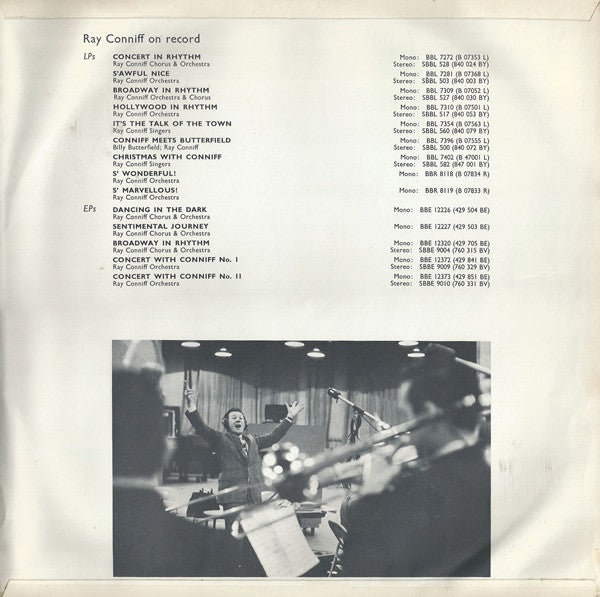Ray Conniff And His Orchestra & Chorus : The Ray Conniff Hi-Fi Companion (2xLP, Comp, Mono)