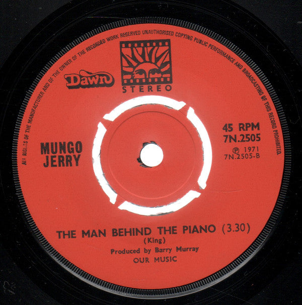 Mungo Jerry : Baby Jump (7")