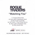 Rogue Traders : Watching You (CDr, Single, Promo)