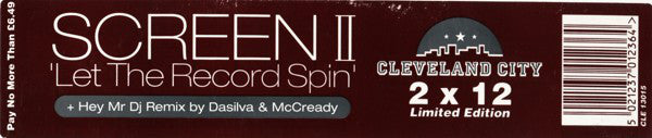 Screen II : Let The Record Spin / Mr DJ (Remix) (2x12", Comp, Ltd)
