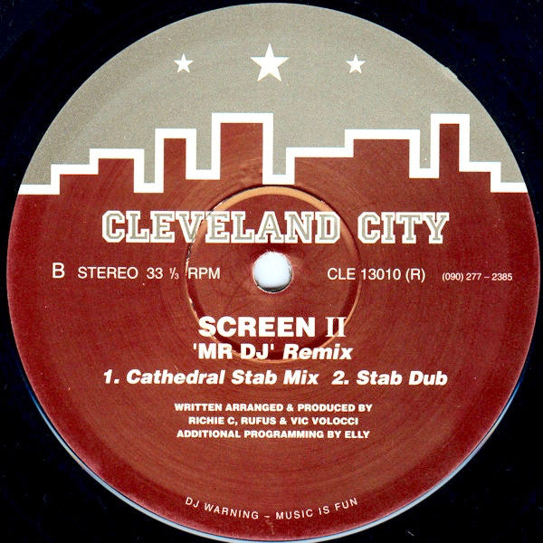Screen II : Let The Record Spin / Mr DJ (Remix) (2x12", Comp, Ltd)