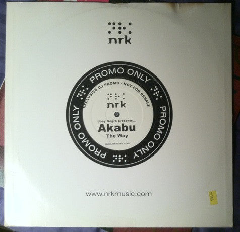 Joey Negro Presents Akabu : The Way (12", S/Sided, Promo)