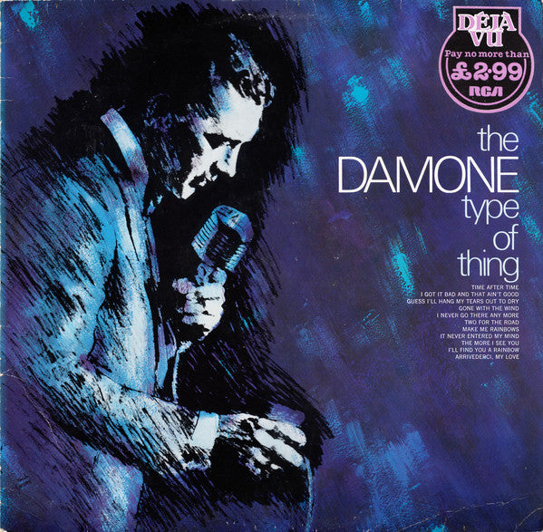 Vic Damone : The Damone Type Of Thing (LP, Album, RE)