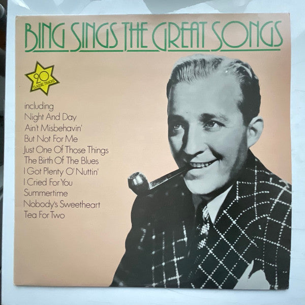 Bing Crosby : Bing Sings The Great Songs (LP, Comp, Mono)