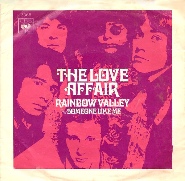 The Love Affair : Rainbow Valley (7", Single, 4-P)