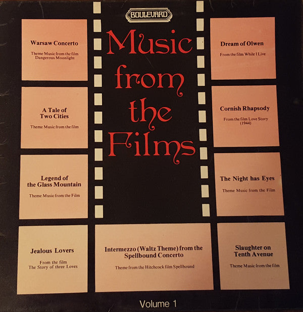 Joyce Hatto : Music From The Films - Volume 1 (LP, Album, RE)