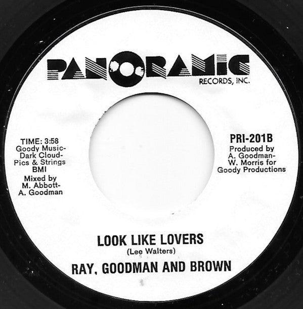 Ray, Goodman & Brown : Who's Gonna Make The First Move / Look Like Lovers (7")