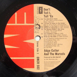 Adge Cutler And The Wurzels : Don't Tell I, Tell 'Ee (LP, Album, RE)
