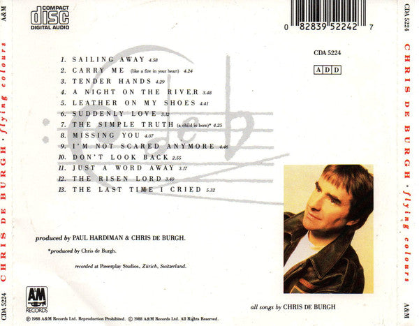 Chris de Burgh : Flying Colours (CD, Album)