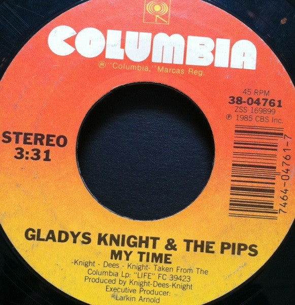 Gladys Knight And The Pips : My Time (7", Single)