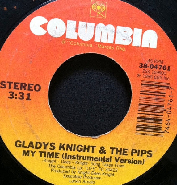 Gladys Knight And The Pips : My Time (7", Single)
