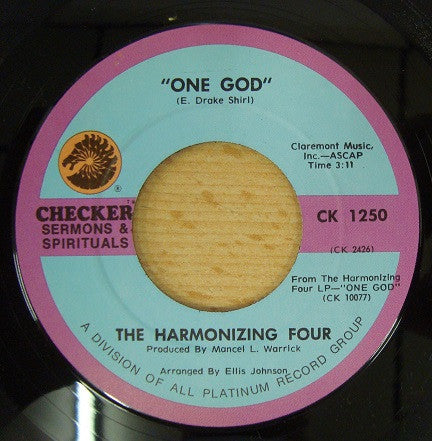 The Harmonizing Four : It's Real / One God (7", Single)
