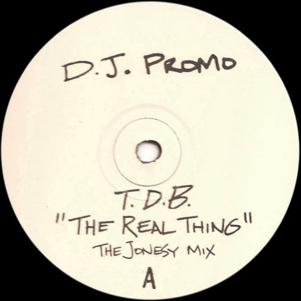 T.D.B.* : The Real Thing (2x12", Promo)
