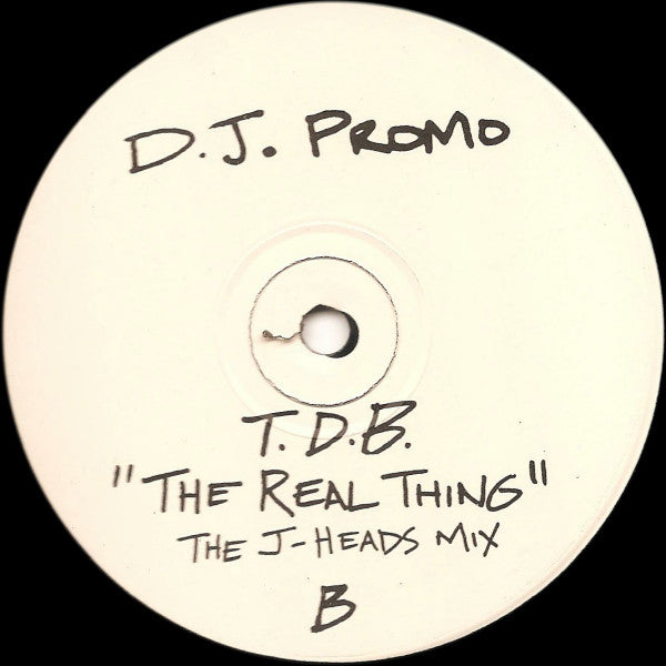 T.D.B.* : The Real Thing (2x12", Promo)