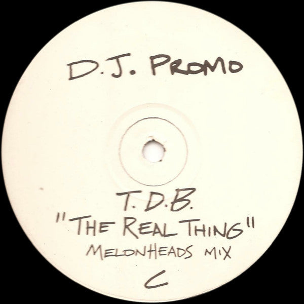 T.D.B.* : The Real Thing (2x12", Promo)