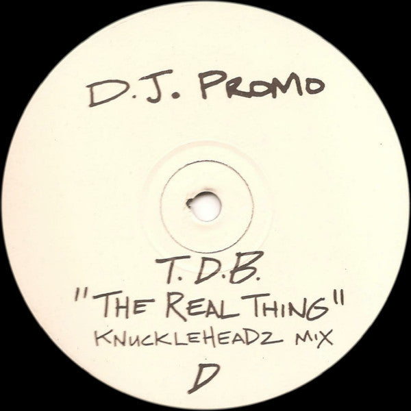 T.D.B.* : The Real Thing (2x12", Promo)
