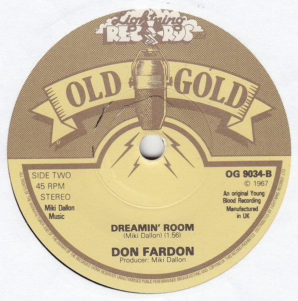 Don Fardon : Indian Reservation (7", RE)