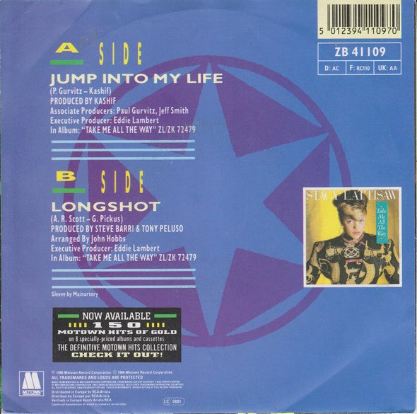 Stacy Lattisaw : Jump Into My Life (7", Single)