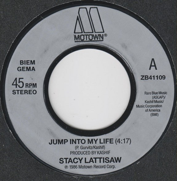 Stacy Lattisaw : Jump Into My Life (7", Single)