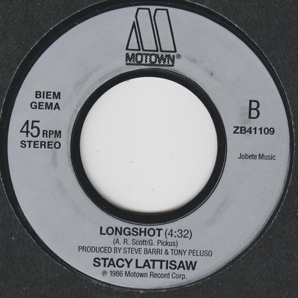 Stacy Lattisaw : Jump Into My Life (7", Single)