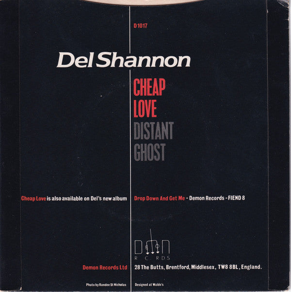Del Shannon : Cheap Love (7", Single)