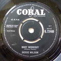 Jackie Wilson : Baby Workout  (7", Single)
