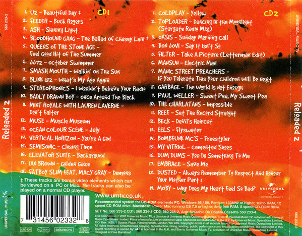 Various : Reloaded 2 (2xCD, Comp, Enh)