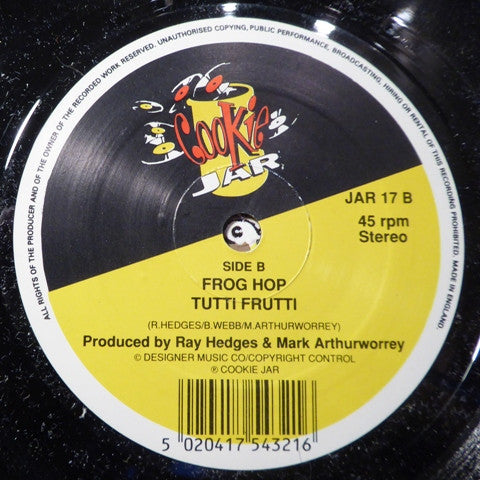 Tutti Frutti (13) : The Little Richard Megatoons Mix (7", Single, Mixed)