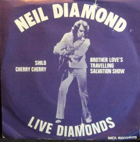 Neil Diamond : Live Diamonds (7", EP, RE)