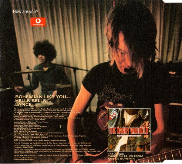 The Dandy Warhols : Bohemian Like You (CD, Single, RE)
