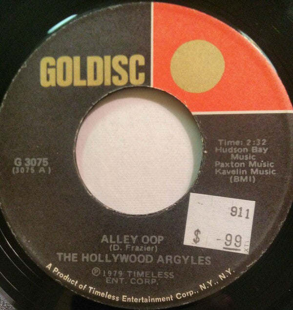 Hollywood Argyles, Johnny Thunder : Alley Oop / Loop De Loop (7", RE)